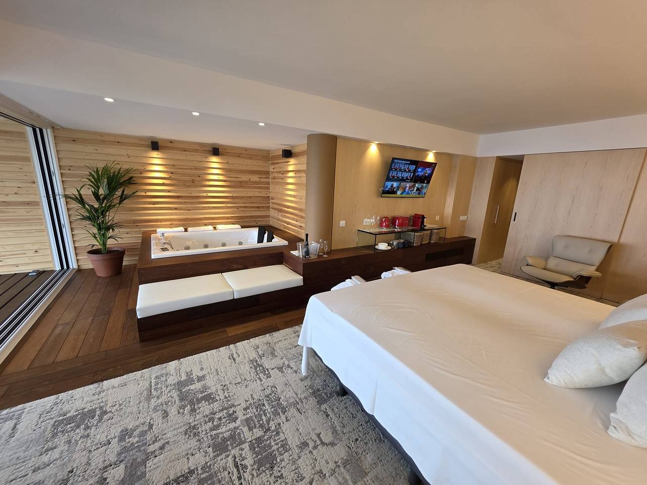 Ganze Wohnung, Apartment 'Sitges Suites - Premium' mit Meerblick, Wlan und Klimaanlage in Sitges, Garraf