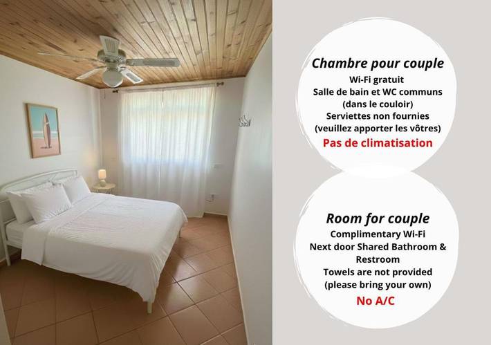 Auberge pour 2 personnes, avec jardin - 1