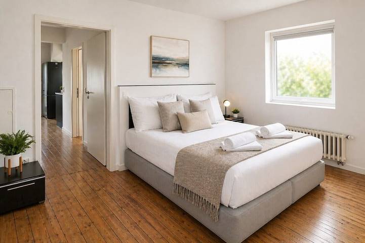 Appartement entier, Elegant Altbau Loft | 2Br near Hbf with Private Outdoor Space in Bielefeld, Rhénanie-du-Nord-Westphalie