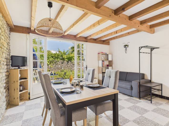 Ferienhaus für 4 Personen, mit Garten