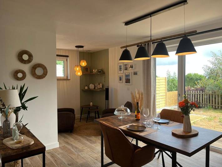 Gîte pour 2 personnes, avec Terrasse et Jardin à Pont-de-Buis-lès-Quimerch