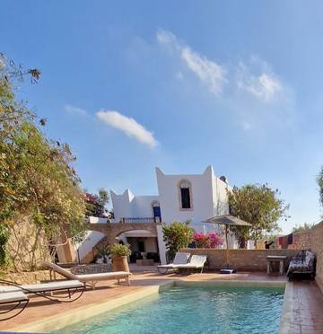 Cottage pour 2 personnes, avec piscine et jardin dans Sidi Kaouki