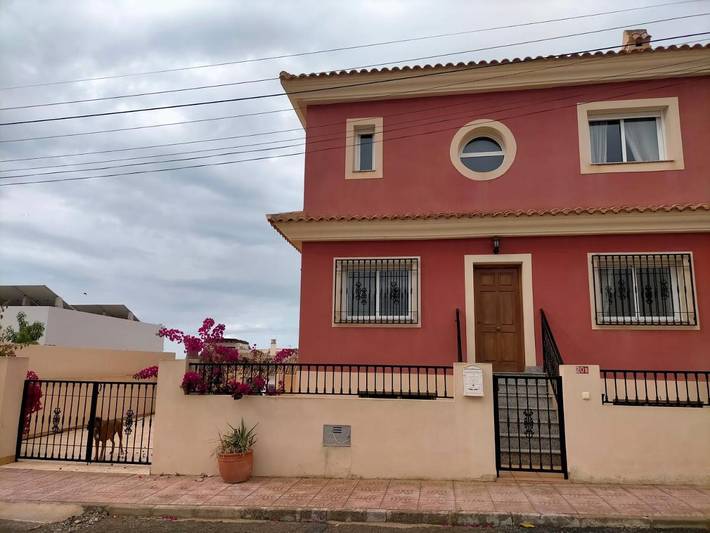 Location de vacances pour 10 personnes, avec vue ainsi que terrasse et piscine, animaux acceptés dans Bolnuevo - 4