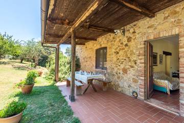 Gîte pour 6 personnes, avec jardin à Radicondoli