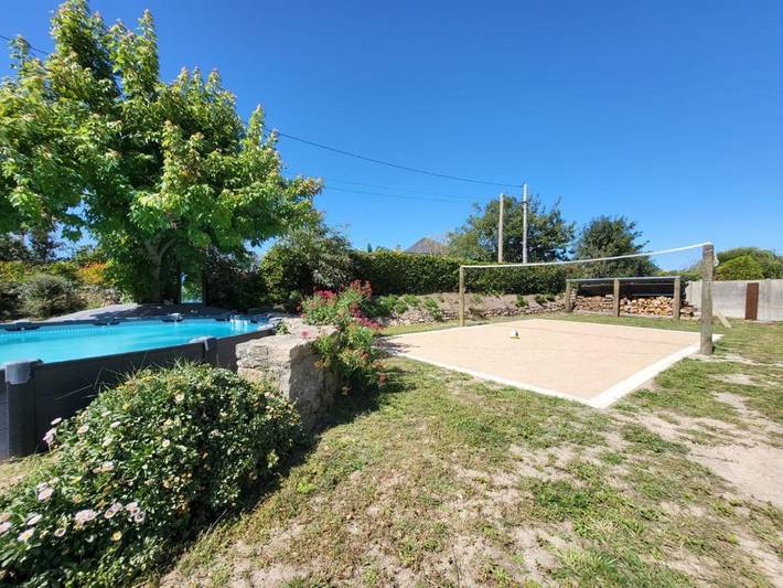 Location de vacances pour 8 personnes, avec jacuzzi et sauna ainsi que piscine et jardin dans Plage Vougot Plouguerneau - 2