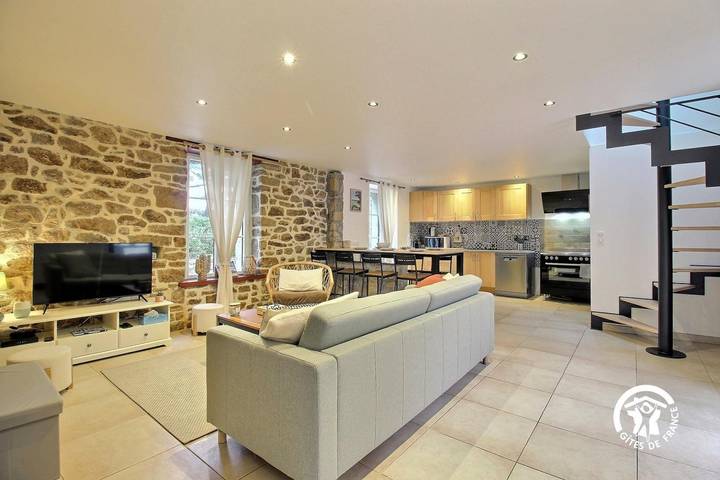 Gîte pour 5 personnes, avec jardin à Belz - 3