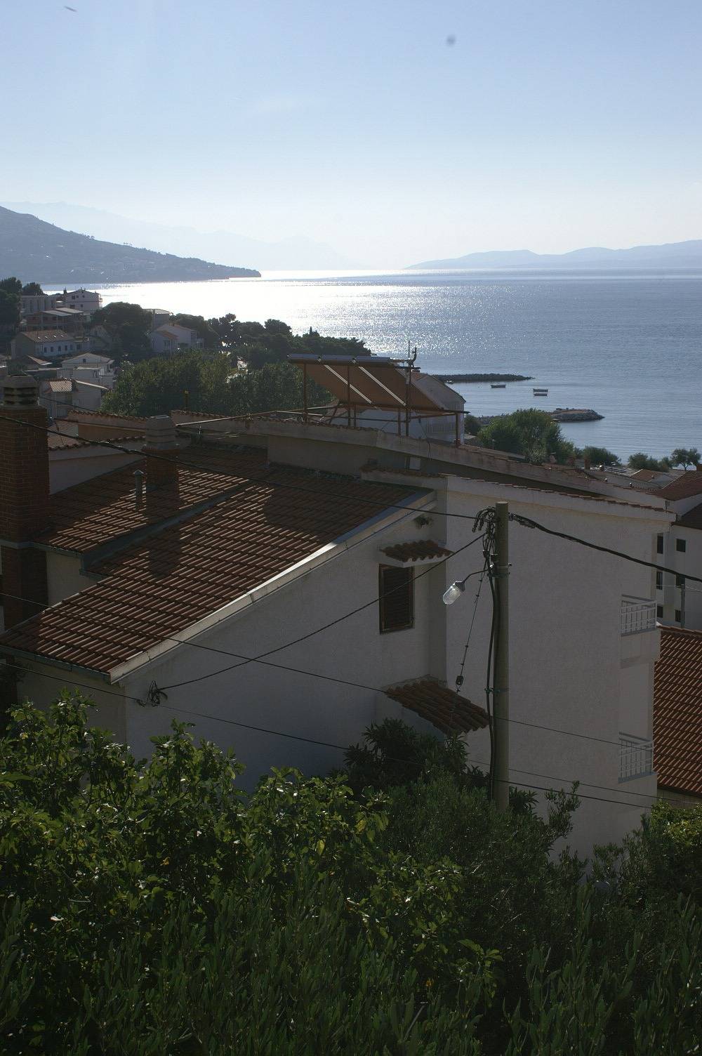 Ganze Wohnung, Studio Appartement mit Balkon und Meerblick Duce, Omis As-945-b in Dugi Rat, Omis-Riviera