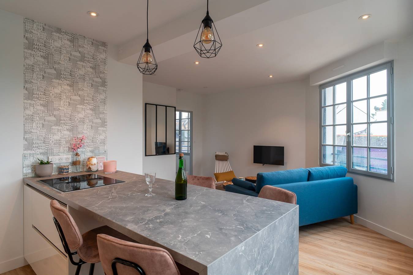 Entire apartment, La Mouette - Appartement à 100m de la plage in Bénodet, Quimper region