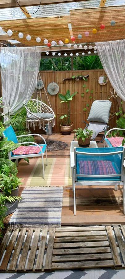 Appartement de vacances pour 2 personnes, avec terrasse et jardin