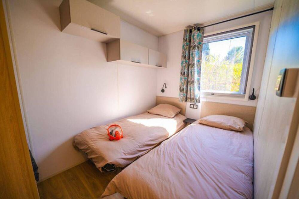 Hütte mit Klima, Haustiere erlaubt - 6 Pers. in Balaruc-les-Bains, Mittelmeerküste (Frankreich)