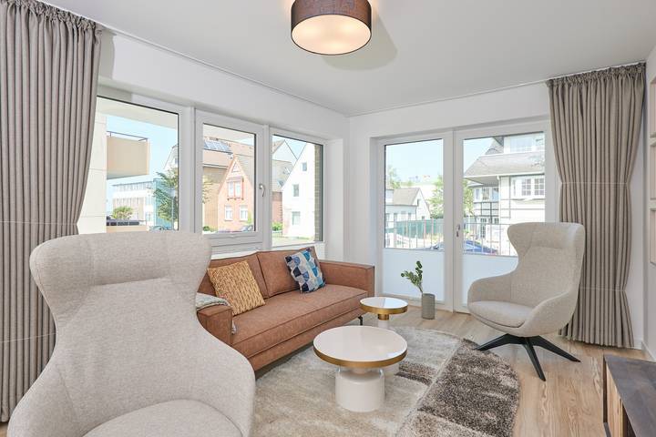 Ferienwohnung für 4 Personen, mit Balkon - 1