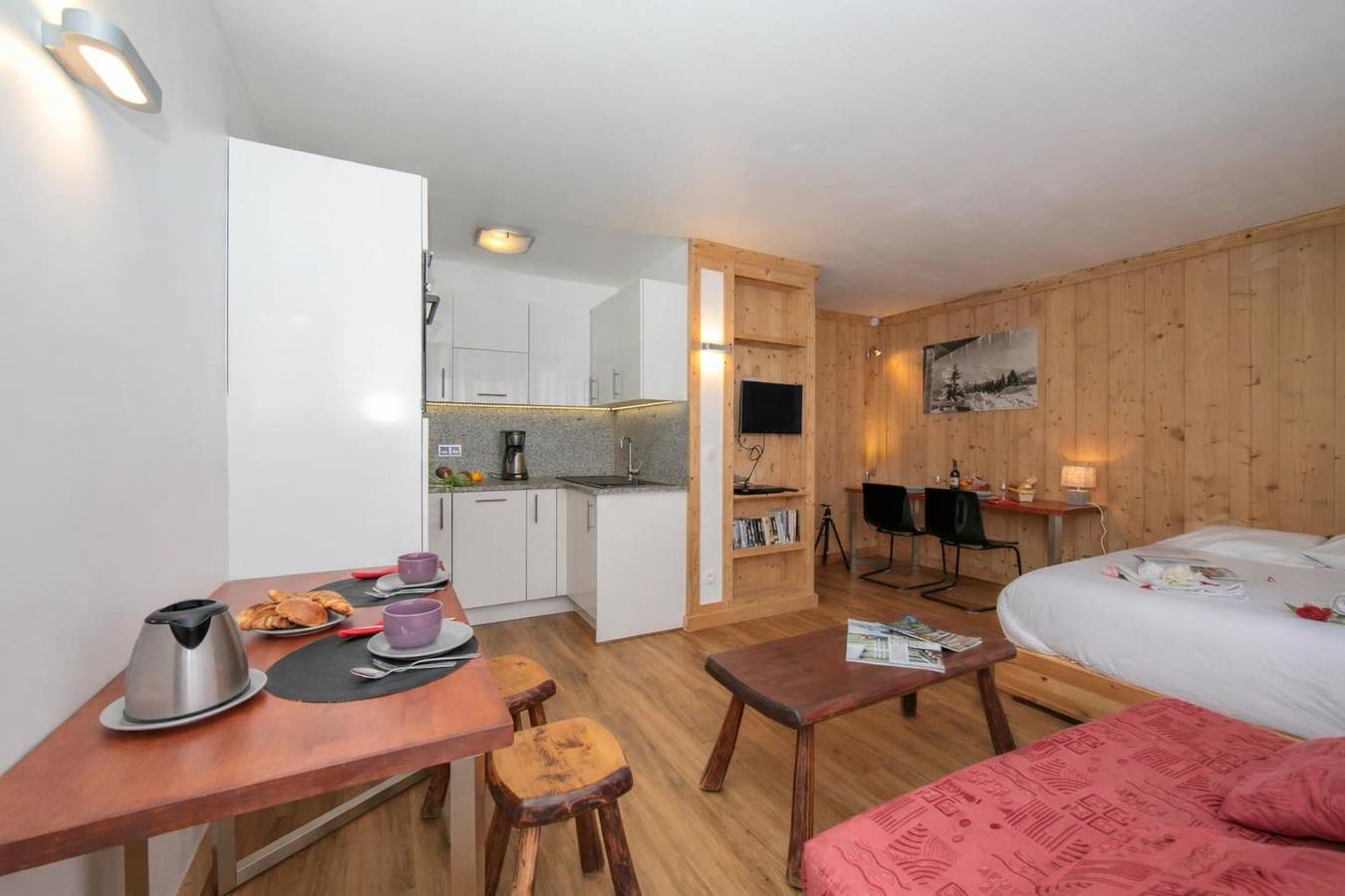 Ganze Wohnung, Residence de Lognan- Les Drus 12 in Argentière, Chamonix