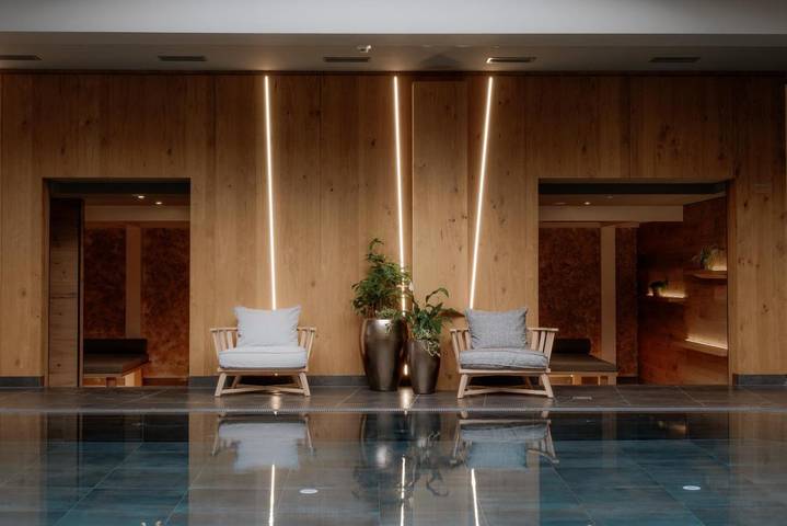 Hôtel pour 2 personnes, avec sauna et vue ainsi que piscine et terrasse, animaux acceptés
