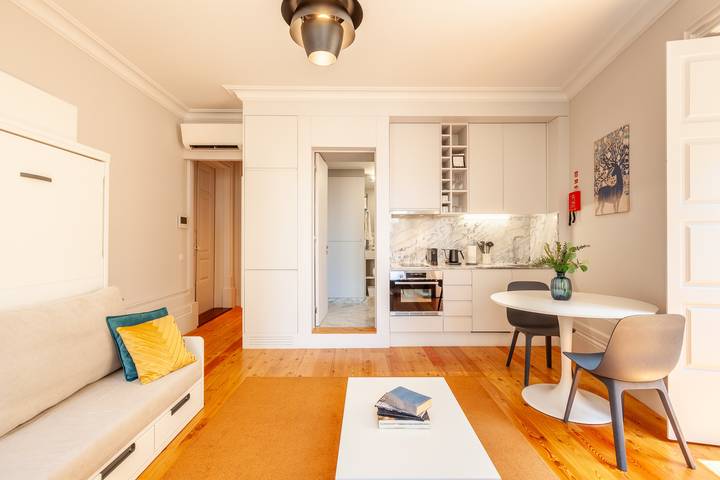 Estudio para 2 personas, con balcón en Oporto - 2