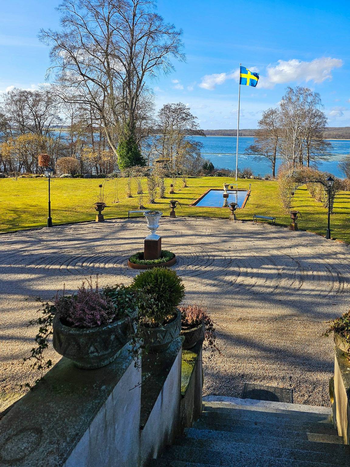 Villa mit eigenem Steg am Kalksjön in Balsvik in Kristianstad, Schwedische Ostsee