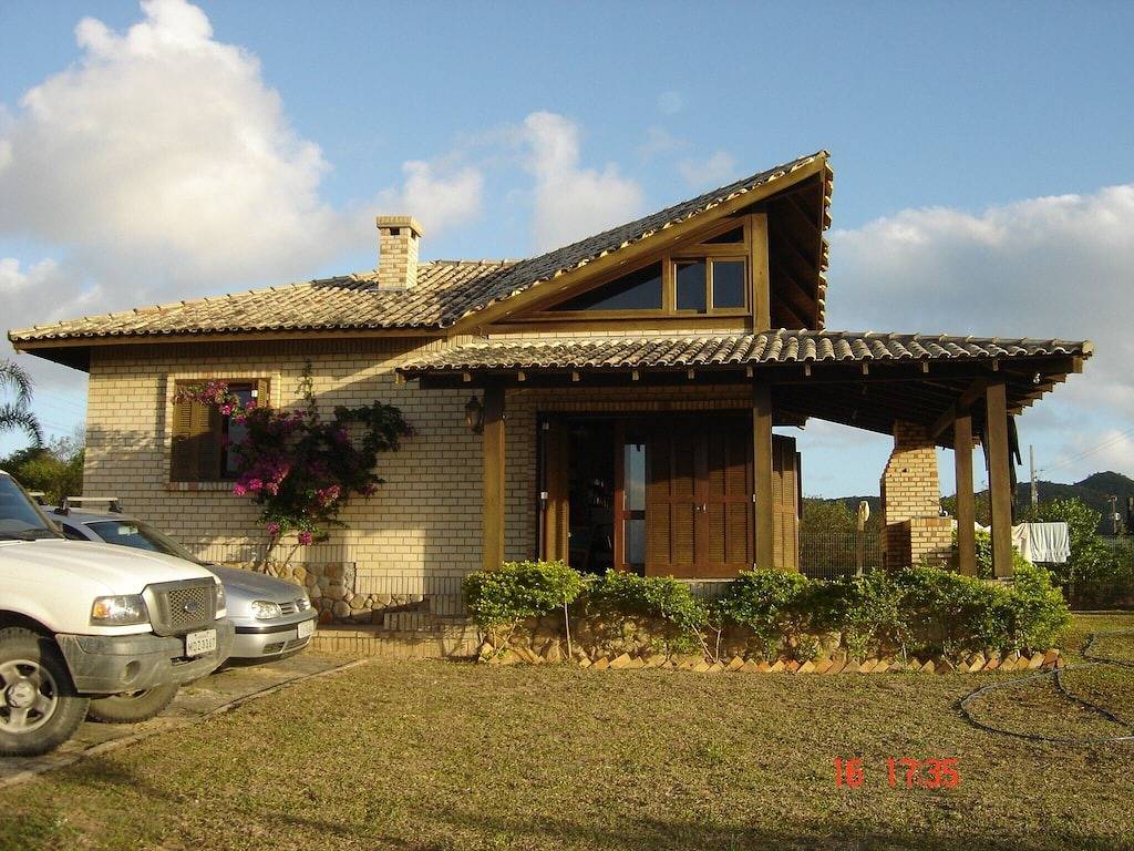 Schöne Wohnung in Rosa Beach mit Blick auf die Lagune in Ibiraquera, Imbituba