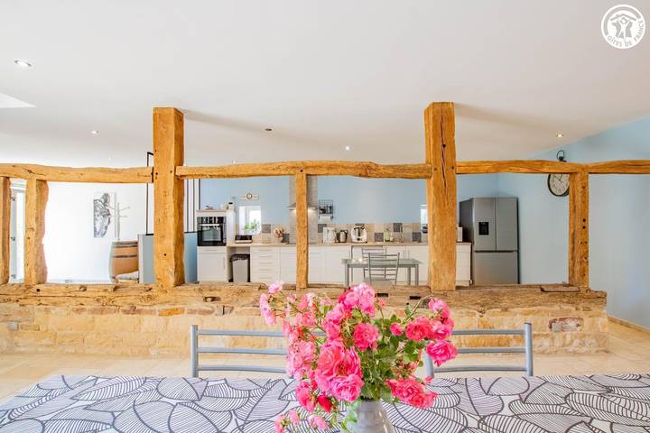 Gîte für 12 Personen, mit Sauna und Garten sowie Whirlpool und Terrasse, mit Haustier in Burgund - 3