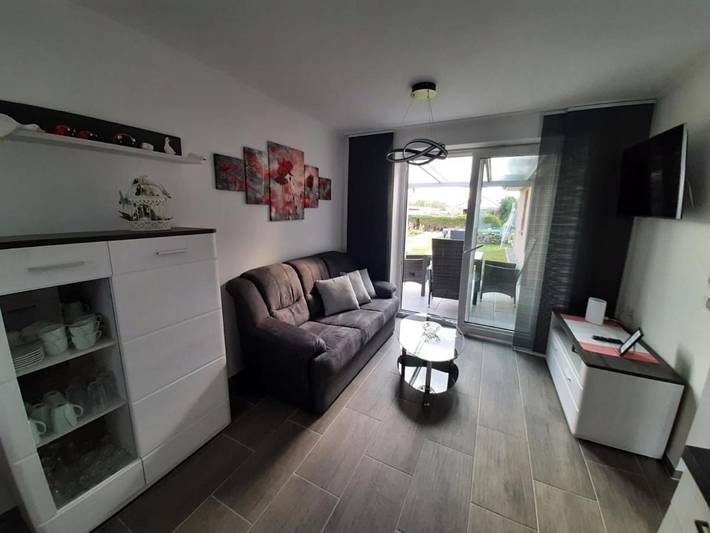 Ferienwohnung für 3 Personen, mit Terrasse und Garten in Hamdorf