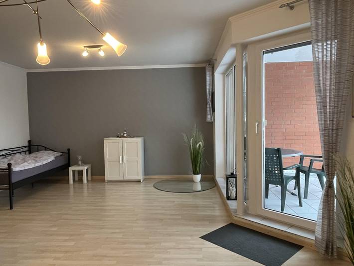Ferienwohnung für 4 Personen, mit Garten und Balkon in Osnabrücker Land