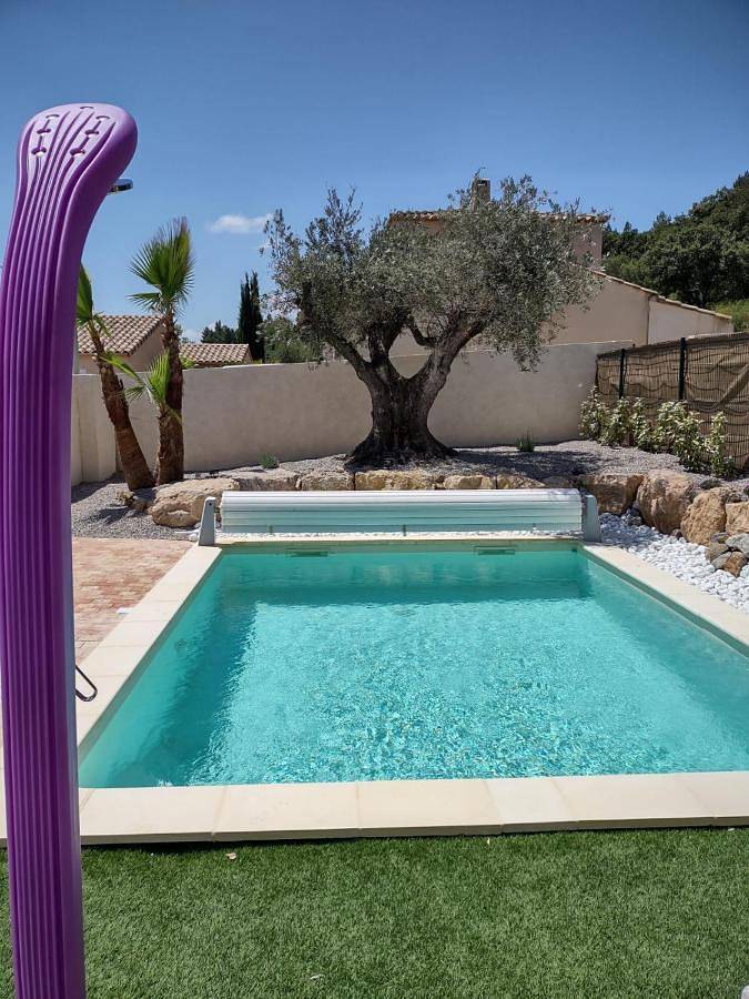 Location de vacances pour 4 personnes, avec piscine ainsi que jardin et vue à Durban-Corbières - 3