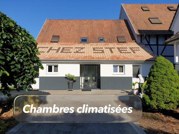 Maison d’hôte pour 2 personnes, avec Terrasse et Jardin ainsi que Piscine et Vue