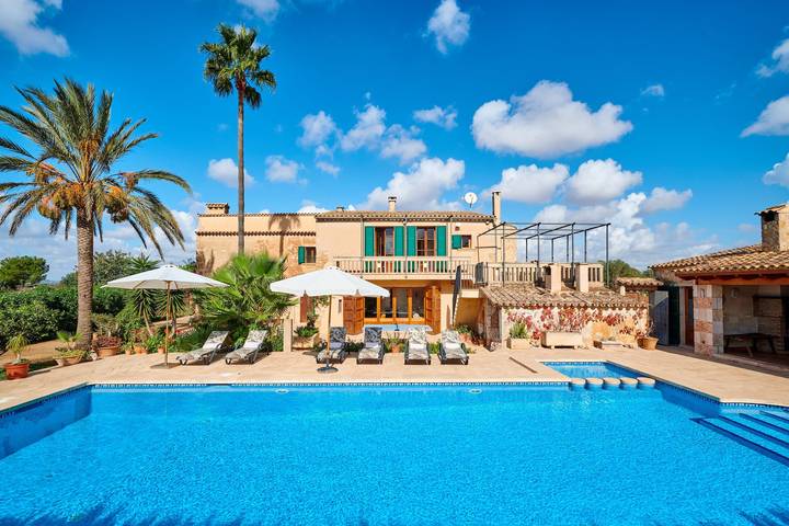 Finca für 10 Personen, mit Balkon und Garten in Felanitx