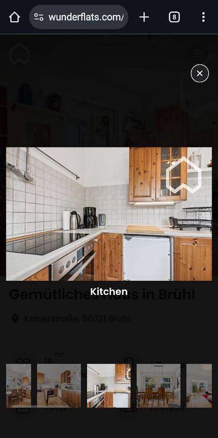 Ganze Wohnung, Kaiserblick 65 in Phantasialand, Brühl