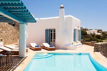 Villa for 4 Guests in Mykonos, Cyclades, Picture 1