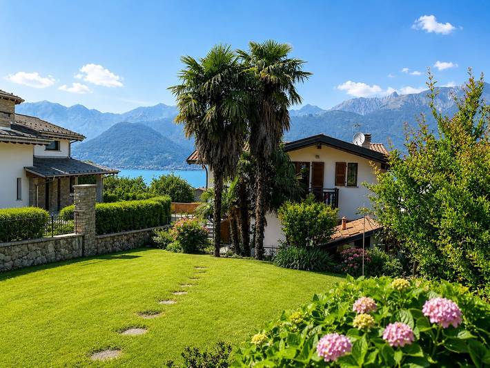 Appartamento vacanze per 4 persone, con vista lago e giardino - 1
