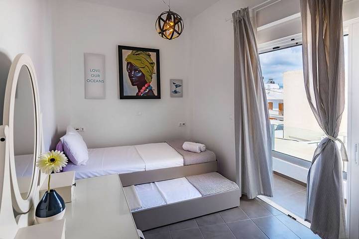 Gîte pour 6 personnes, avec balcon dans Ierápetra - 3