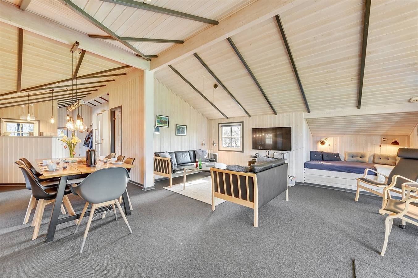 Stunning home in Hemmet w/ 3 Bedrooms, Sauna and Wifi in Bork Havn, Ringkøbing Fjord