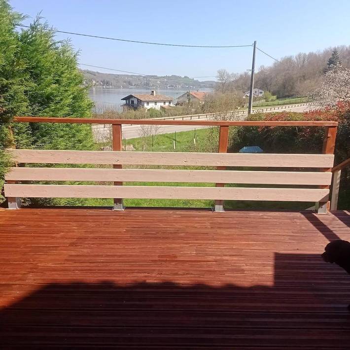 Maison de vacances pour 6 personnes, avec Balcon et Terrasse ainsi que Jardin et Vue