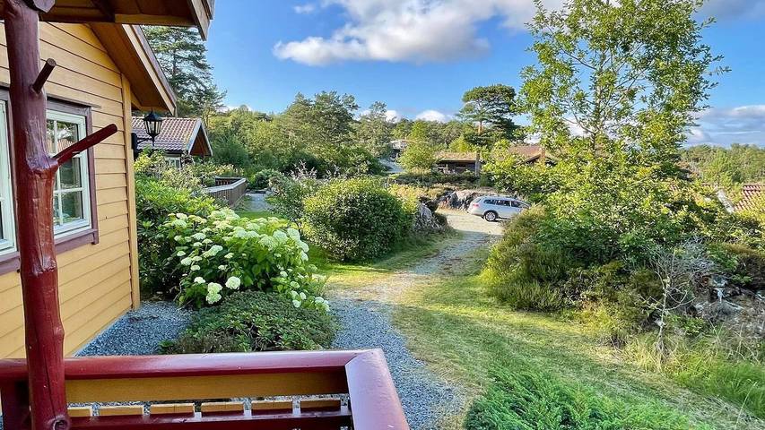 Ferienhaus für 9 Personen, mit Terrasse und Ausblick in Hardangerfjord