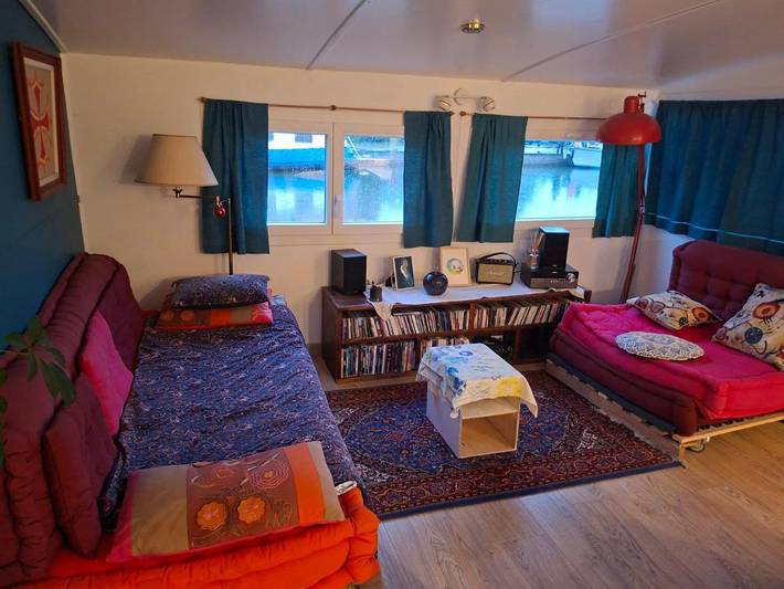 Bateau pour 4 personnes, avec vue et terrasse, animaux acceptés à Ramonville-Saint-Agne - 4