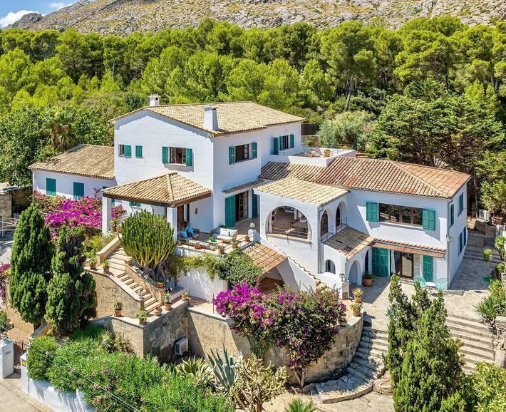 Ferienhaus für 8 Personen, mit Terrasse und Garten auf Mallorca Norden - 4