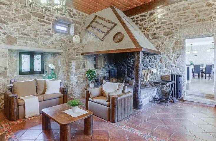 Chalet para 6 personas, con terraza además de piscina y vistas, Se admiten mascotas en Provincia de La Coruña