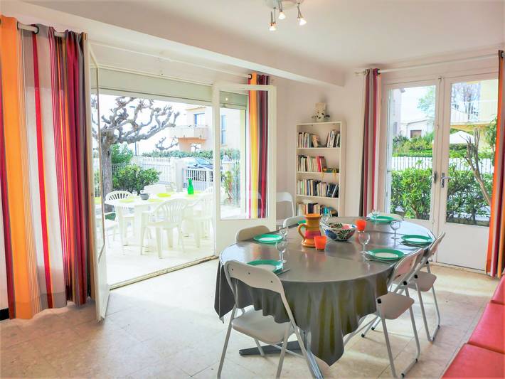 Ferienwohnung für 6 Personen, mit Garten und Terrasse, mit Haustier am Narbonne Plage - 2