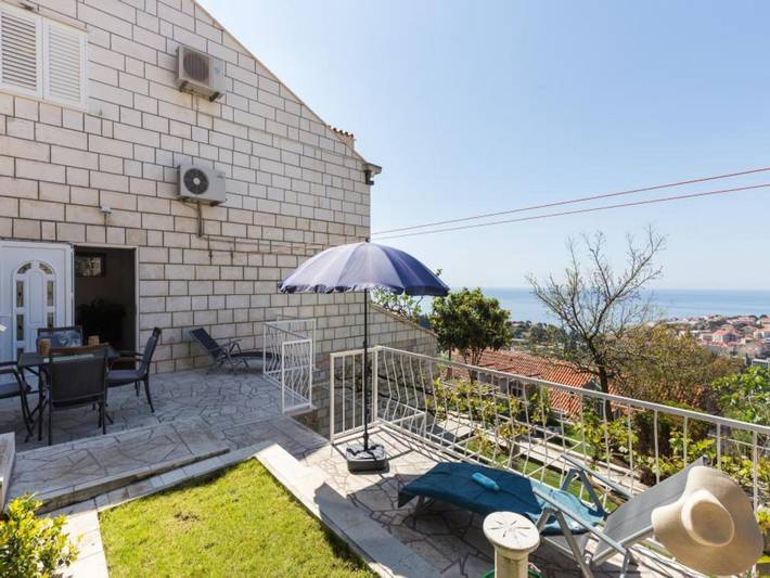 Vakantiewoning voor 4 personen, met terras in Dubrovnik