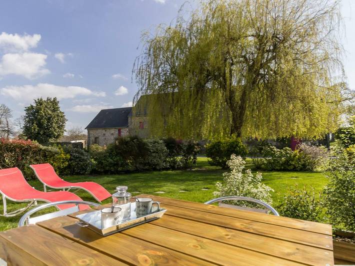 Gîte pour 4 personnes, avec jardin