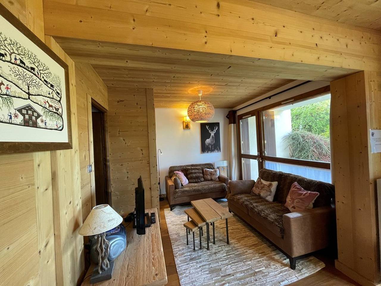 Appartement entier, Appartement cosy 6 pers, 50m², proche pistes, 2 Sdb, cuisine équipée, calme, non-fumeurs in Crest-Voland, Région d'Albertville