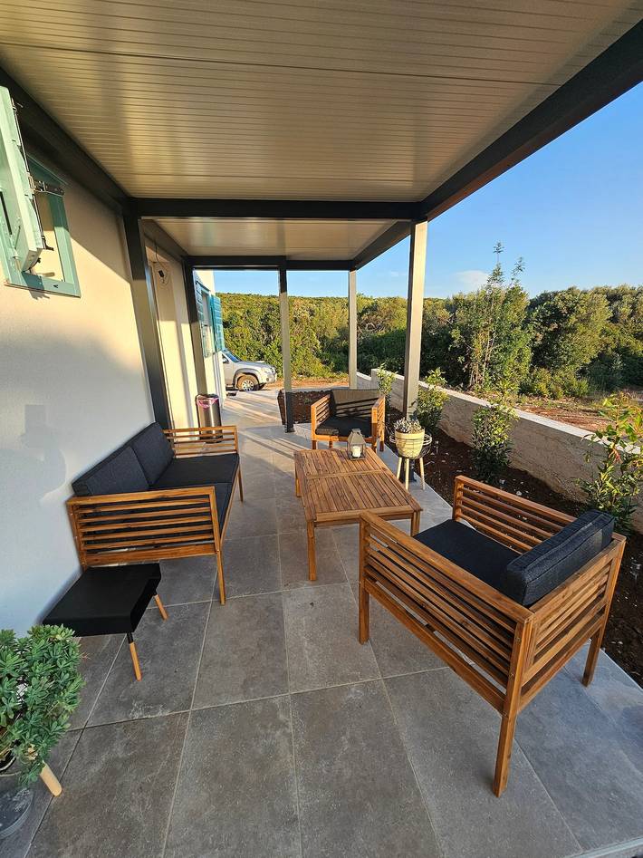 Ferienhaus für 4 Personen, mit Balkon/Terrasse