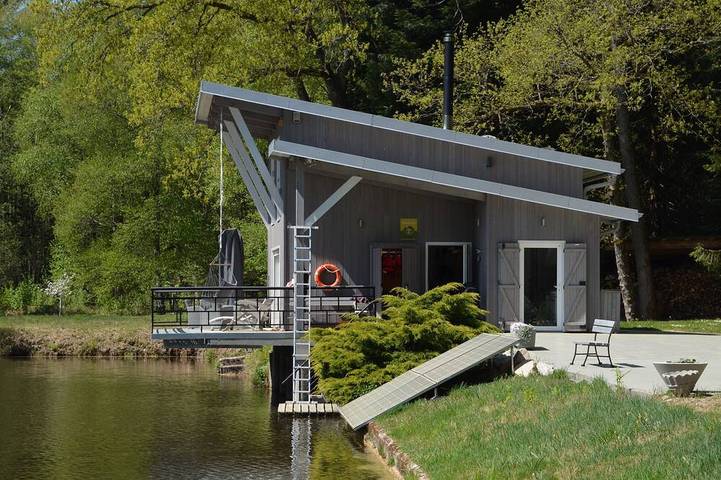Chalet pour 4 personnes, avec jardin et sauna
