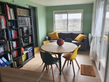 Maison d’hôte pour 3 personnes, avec vue et jardin à Équihen-Plage