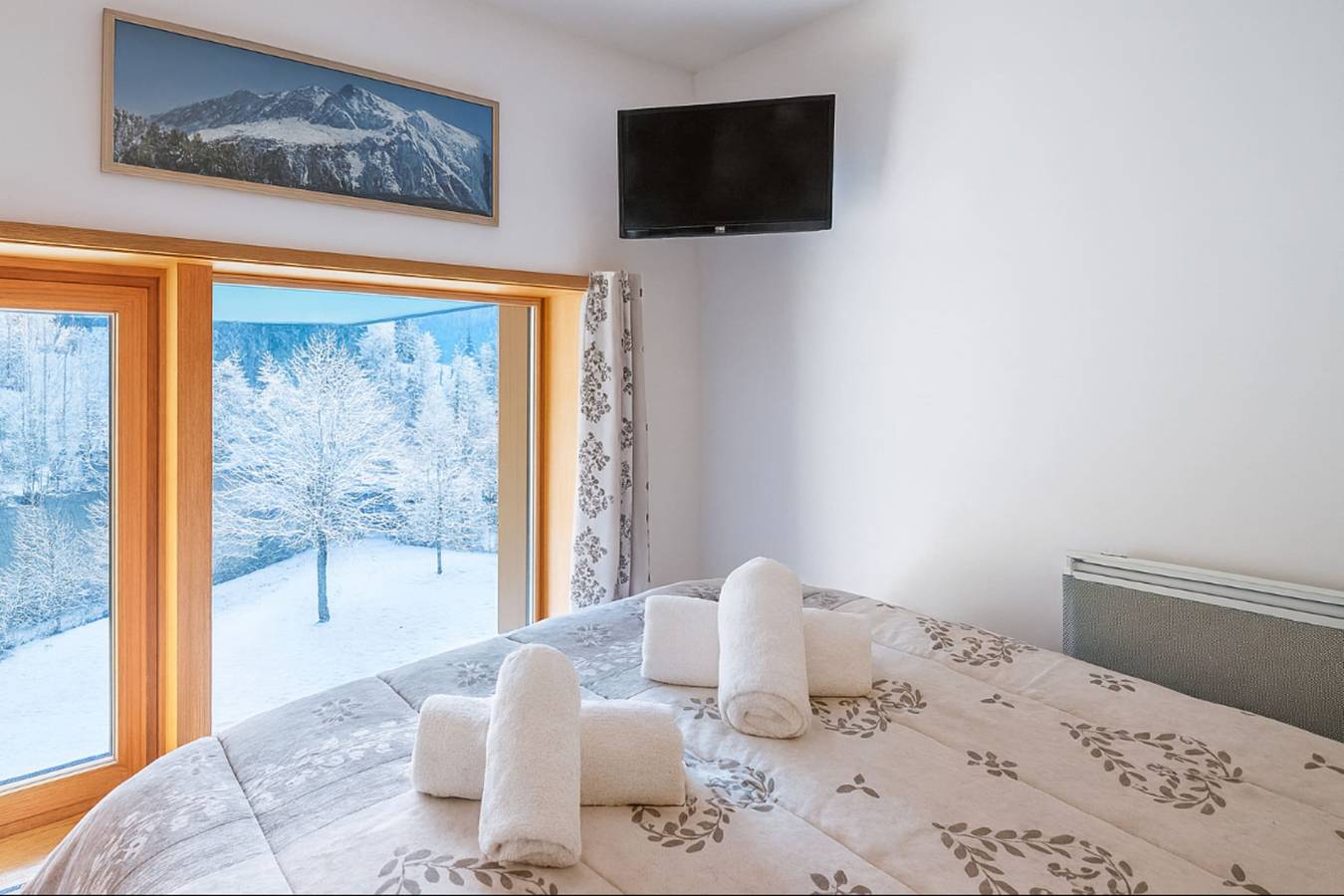 Ganze Wohnung, Ferienwohnung für 5 Personen mit Balkon in Argentière, Chamonix