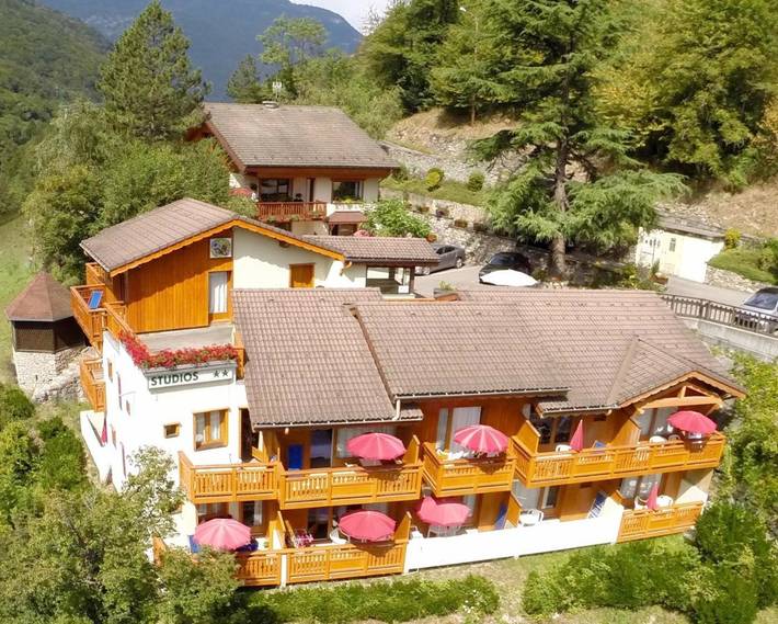 Hôtel pour 2 personnes, avec Balcon et Terrasse ainsi que Jardin et Vue