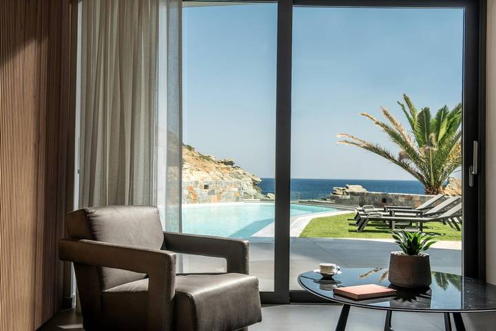 Villa für 10 Personen mit Pool in Achlada, Iraklio-Heraklion und Umgebung