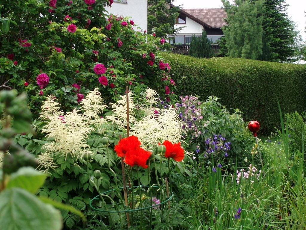 Vakantieappartement met 1 slaapkamer in Hopferau, Zwaben (Bayern)