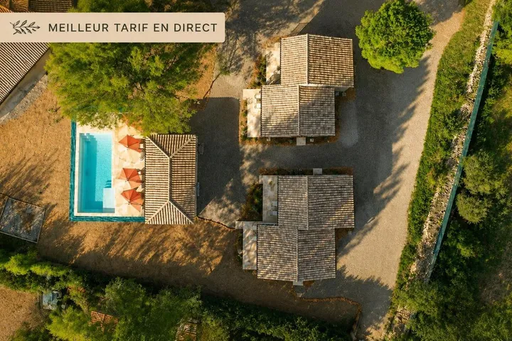 Chambre d’hôte pour 2 personnes, avec jardin et vue ainsi que piscine et balcon - 1