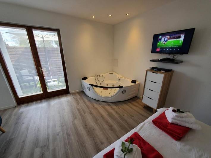 Appartement de vacances pour 2 personnes, avec Jacuzzi