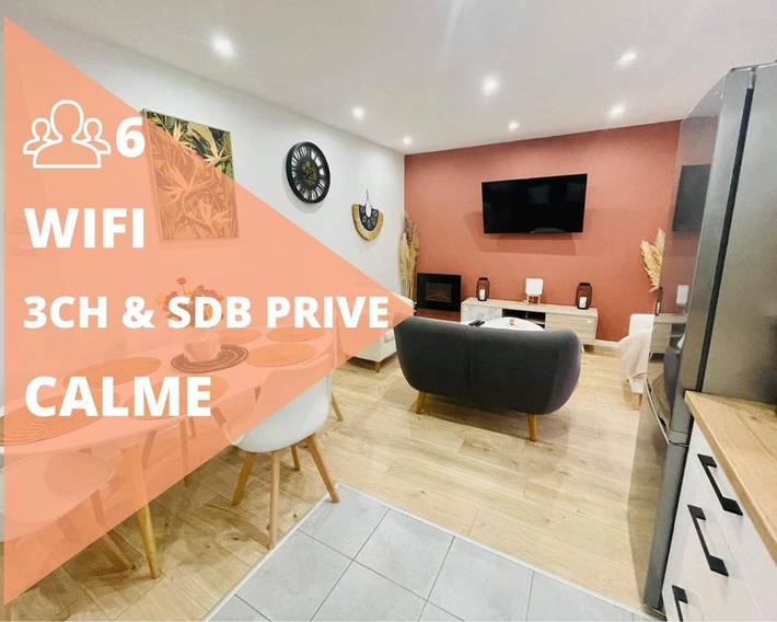 Apartamento de vacaciones para 6 personas, con balcón y vistas - 1